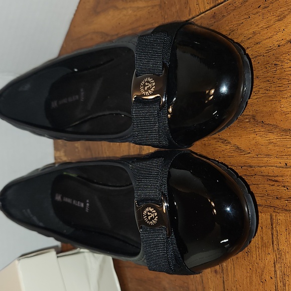 Anne Klein Gianna-Q Black Flats 10M - Picture 2 of 4